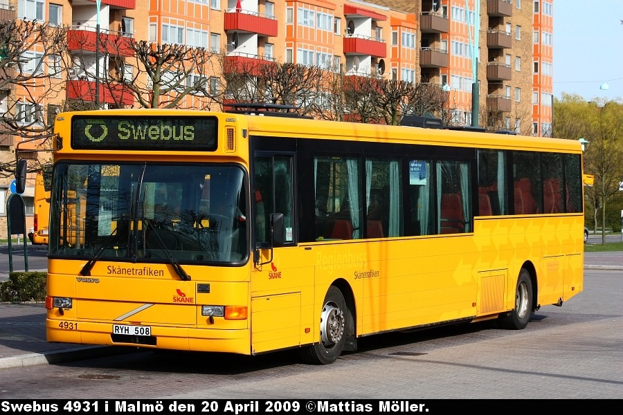 Volvo B10BLE-70 / Säffle 2000NL #4931