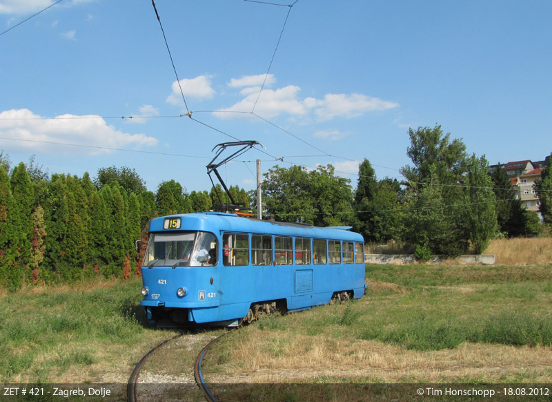 Tatra T4YU #421