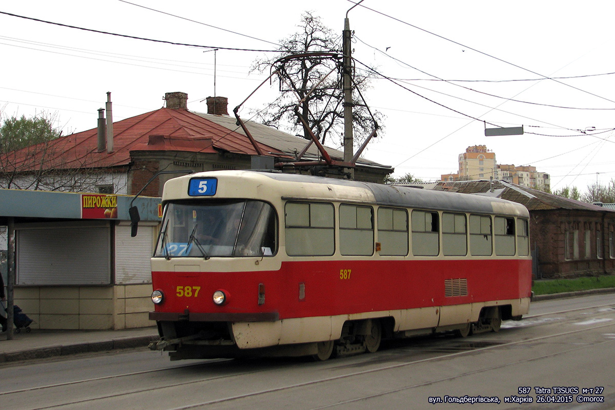Tatra T3SUCS #587