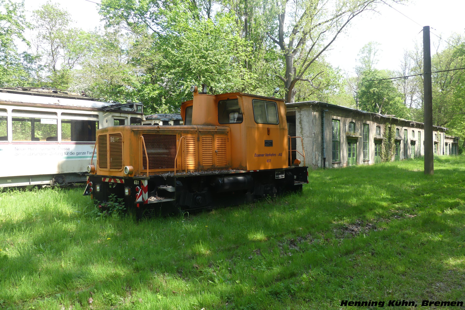 2-axle service Locomotive #651