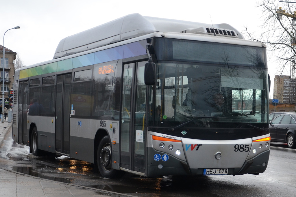 Irisbus Citelis 12 GNC / Castrosua CS.40 Versus #985