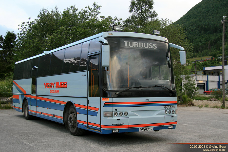 Volvo B10M-60 / Vest Ambassadør II 340 12,0m #UR 61369