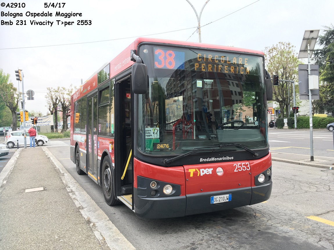 BredaMenarinibus M231CU Vivacity CNG #2553