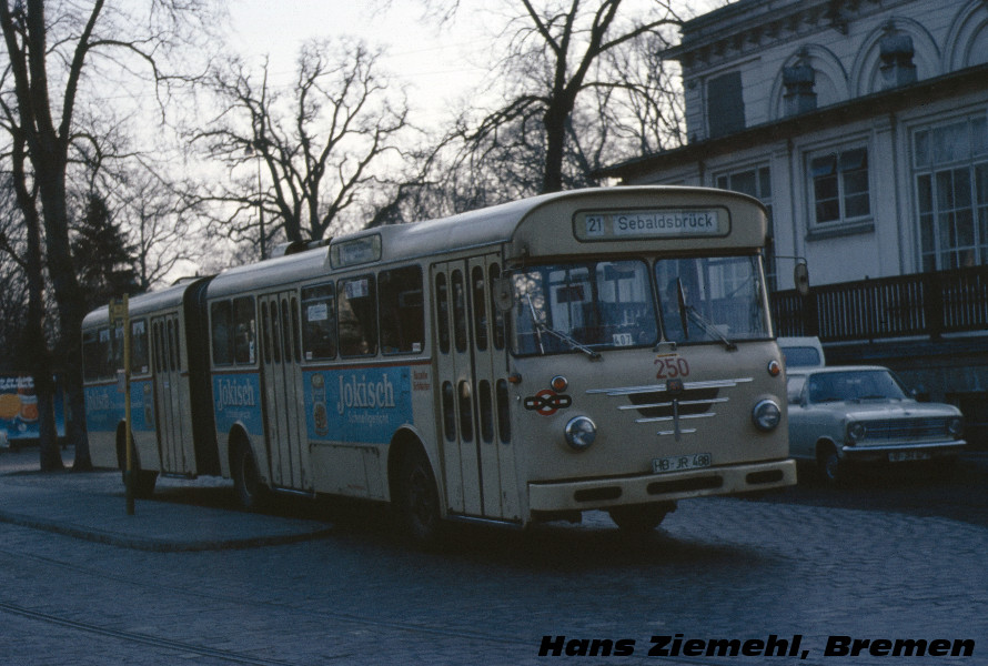 Büssing-Gaubschat Präsident Verbund Gelenkbus #250