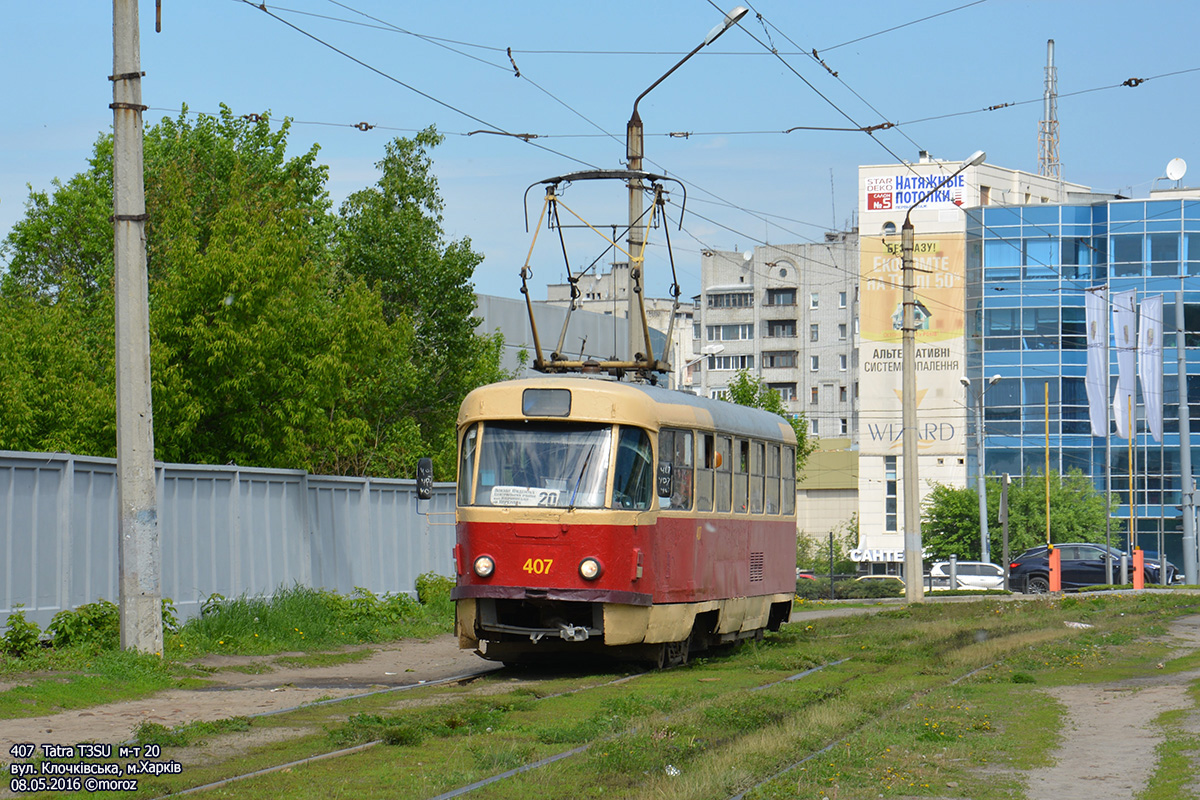 Tatra T3SU #407