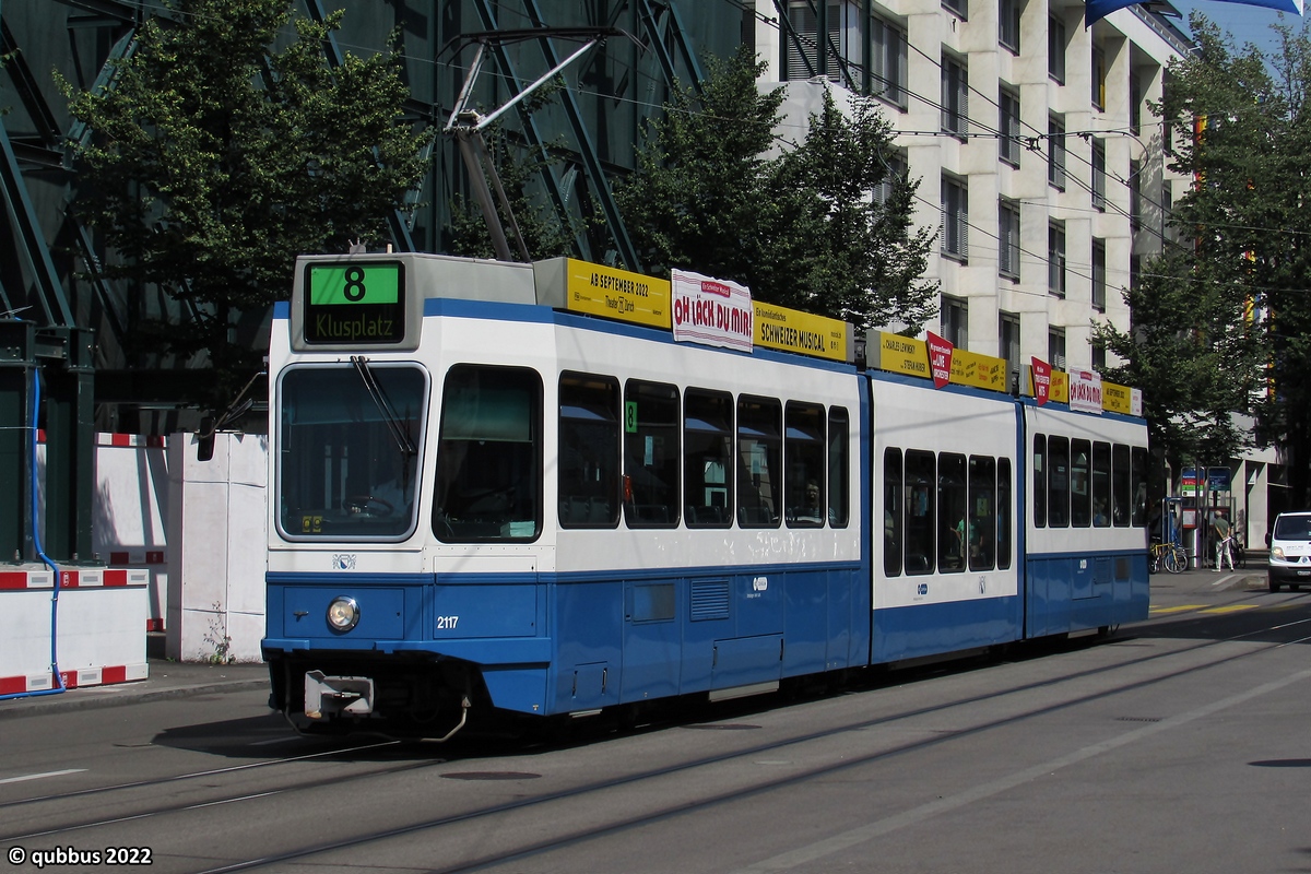 Schindler-Be4/8 (Tram 2000 Sänfte) #2117