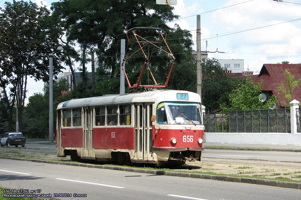 Tatra T3SU #656
