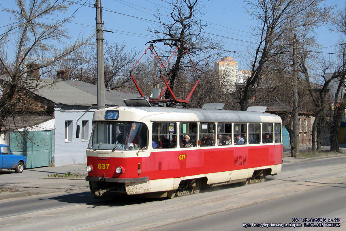 Tatra T3SUCS #637