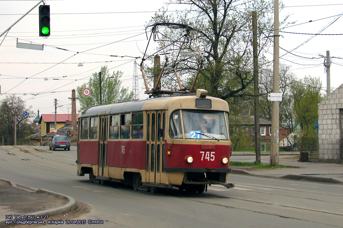 Tatra T3SU #745