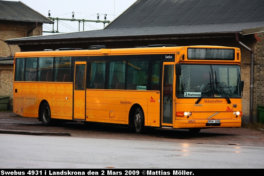Volvo B10BLE-70 / Säffle 2000NL #4931